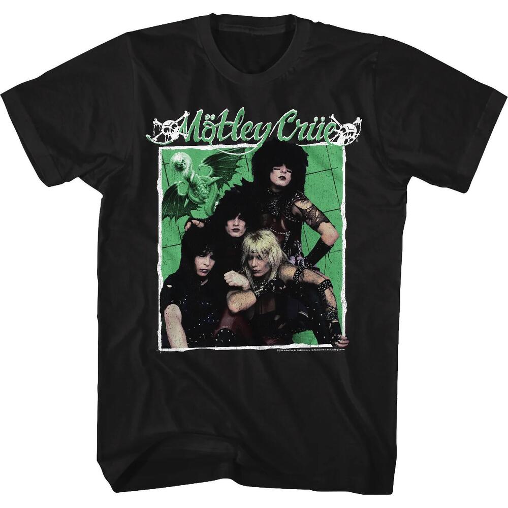 1989 Group Photo Motley Crue Tshirt